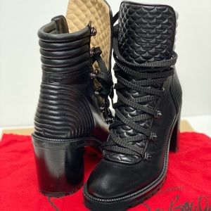 Christian Louboutin Mad Matelassé Bootie